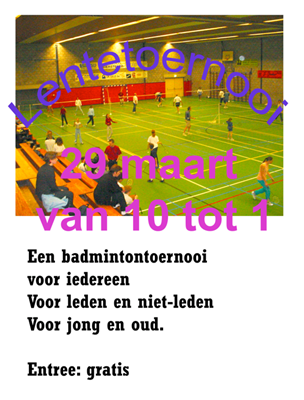 Badminton voor iedereen